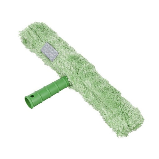 Unger Micro StripWasher Complete 14"/35cm, microfiber strip washer on a green T-bar