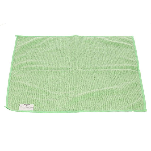Unger MicroWipe 200 UltraLite 16"x16"/40x40cm, cloth laid flat