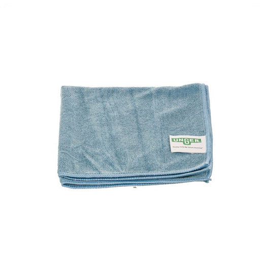 Unger MicroWipe 4000 Heavy Duty 16"x15"/40x38cm, microfibre cloth, blue