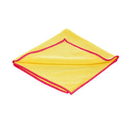 Unger MicroWipe 4000 Heavy Duty, cloth folded, yellow with red hem
