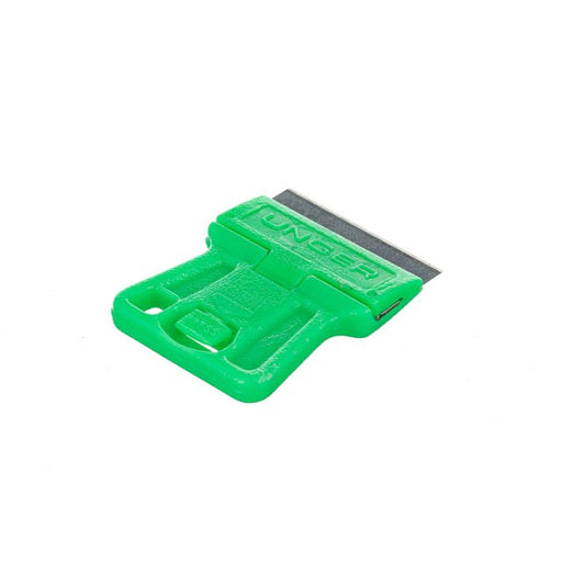 Unger Mini Scraper, green Mini scraper, angle view