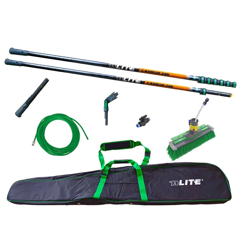 Unger nLITE Carbon 24K 39' Kit, complete kit with bag