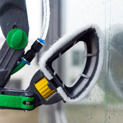 Unger nLITE Scrubber, scrubbing a window