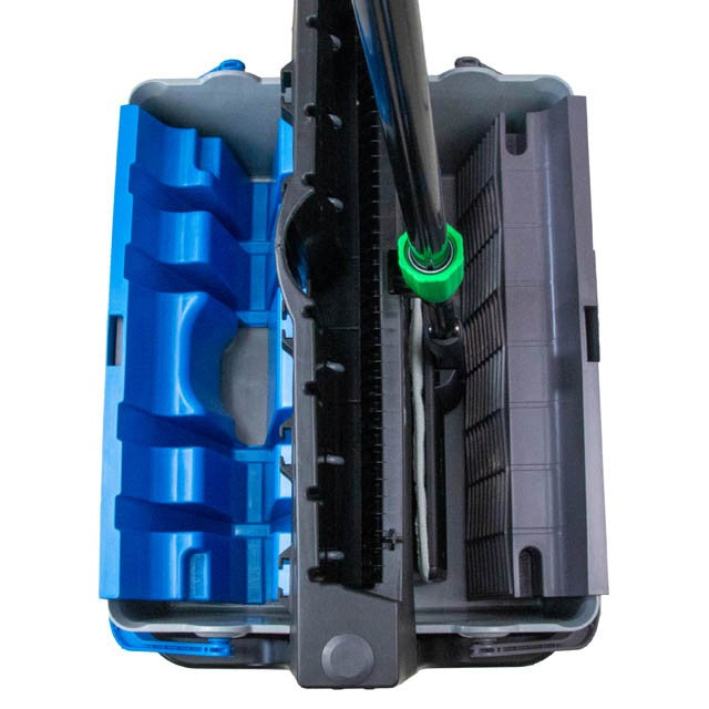 Unger OmniClean Dual Bucket Kit Offset, dual bucket, top view