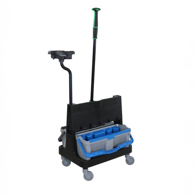 Unger OmniClean Dual Bucket Kit, dual bucket cart