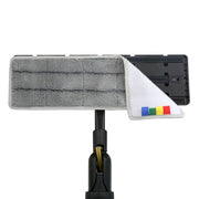 Unger OmniClean Restroom Cart, mop frame with colour clips