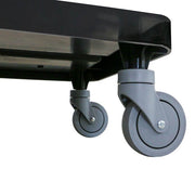 Unger OmniClean Restroom Cart, caster wheel
