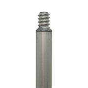 Unger Pro Aluminum Acme handle, Acme threaded tip close-up