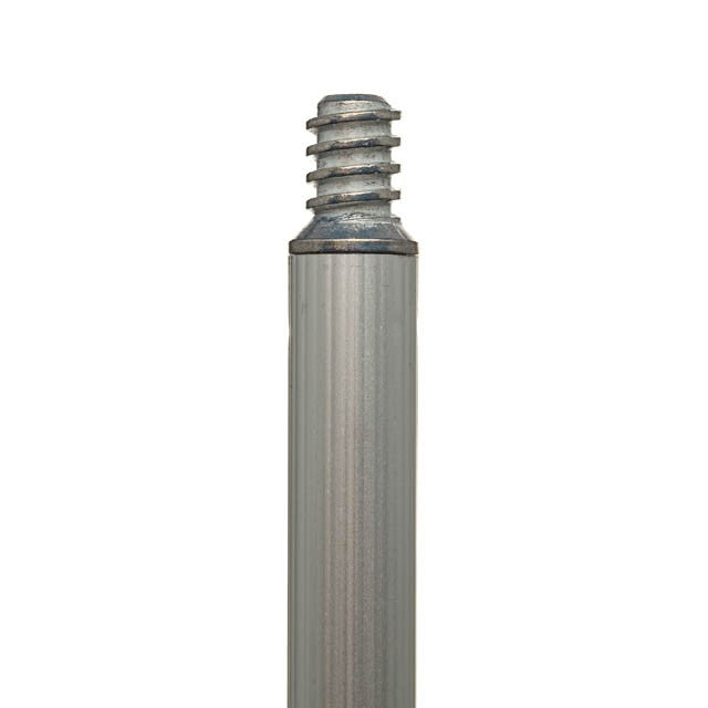 Unger Pro Aluminum Acme handle, Acme threaded tip close-up