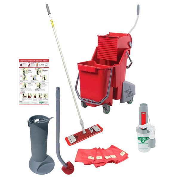 Unger Pro Restroom Cleaning Kit, pro restroom cleaning kit