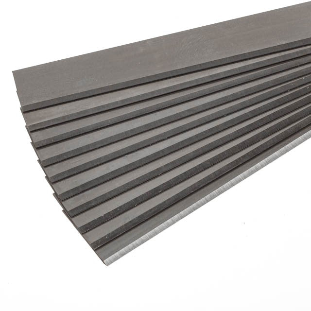 Unger Replacement Blades Heavy Duty Scrapers, fanned blades close-up