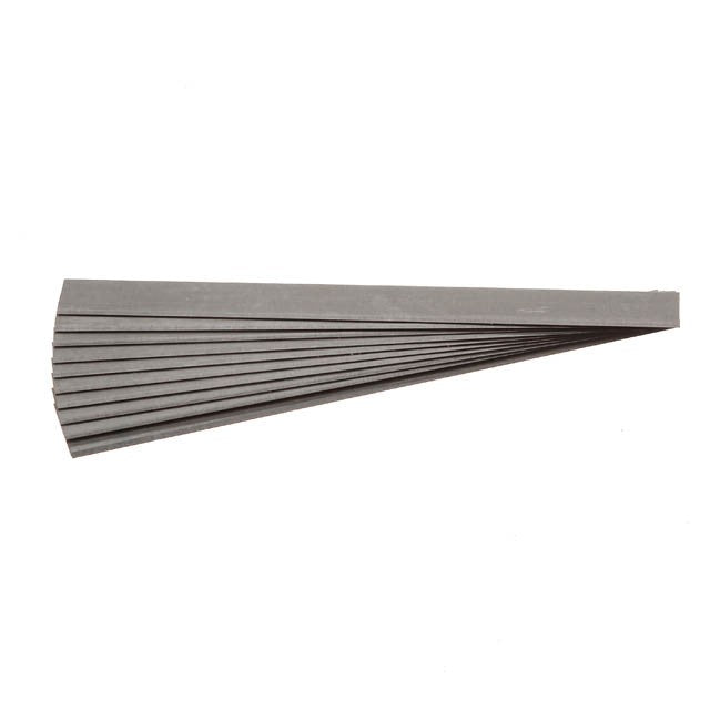 Unger Replacement Blades Heavy Duty Scrapers, blade stack, side view
