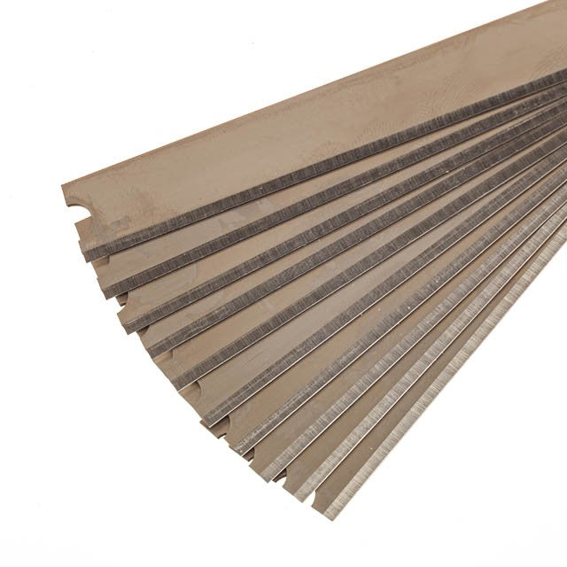 Unger Replacement Blades Medium Duty Scrapers, fanned blades close-up