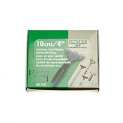 Unger Replacement Blades Stainless Steel, box of 4 inch stainless steel replacement blades