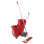 Unger Restroom Floor Pack, complete floor pack with bucket, wringer and mop