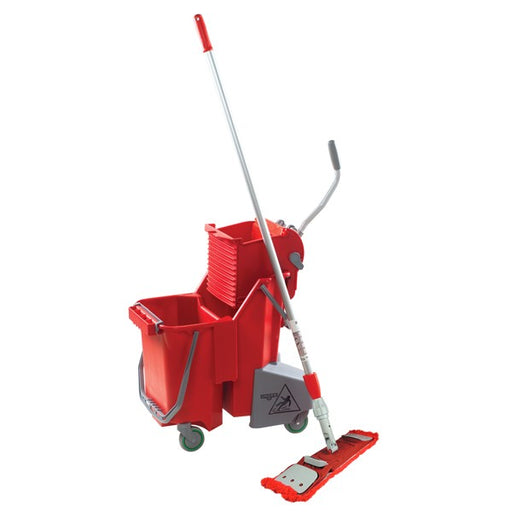 Unger Restroom Floor Pack, complete floor pack with bucket, wringer and mop
