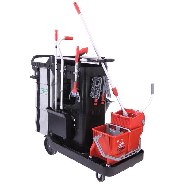 Unger RestroomRx Cleaning Specialist System Complete, restroom cleaning system