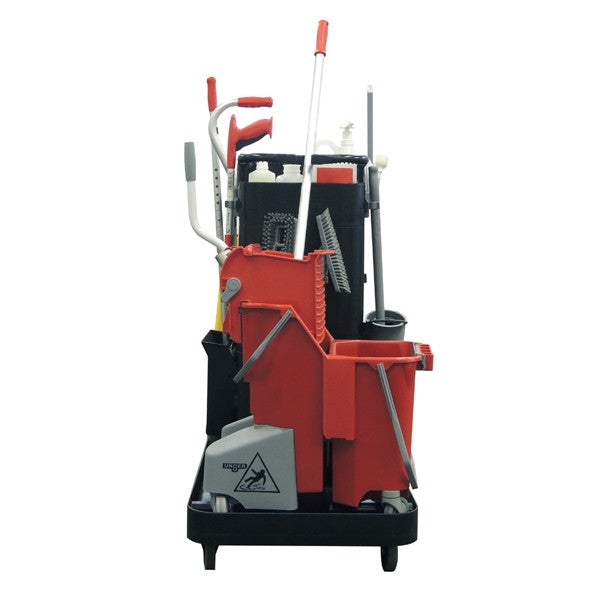 Unger RestroomRx Cleaning Specialist System Complete, system, side view