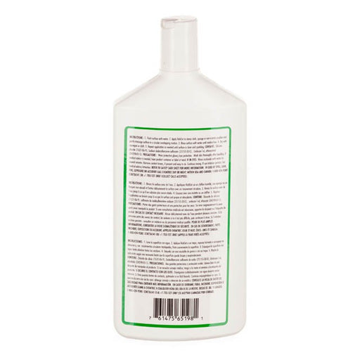 Unger RubOut, RubOut bottle, back label