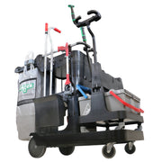 Unger Rx Omni Cleaning System Offset Pole, cleaning system, three-quarter view