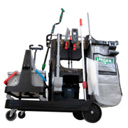 Unger Rx Omni Cleaning System Offset Pole, system, left side view