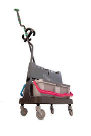 Unger Rx Omni Cleaning System Offset Pole, cart without bag