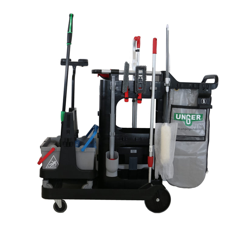 Unger Rx Omni Cleaning System Straight Pole, system, left side view