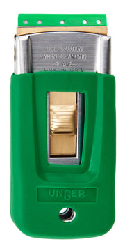 Unger Safety Scraper Plastic Blade, plastic blade fitted in a safety scraper
