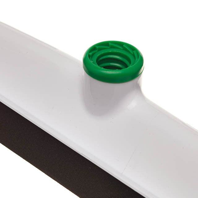 Unger Sanitary Standard Floor Squeegees, handle socket close-up