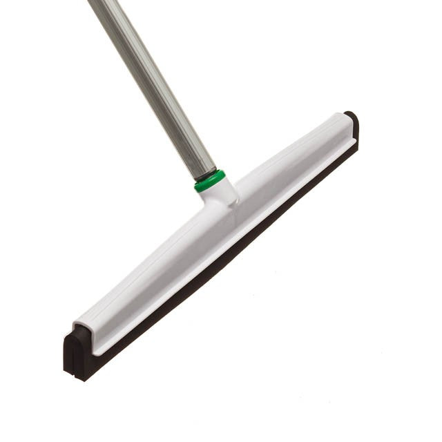 Unger Sanitary Standard Floor Squeegees, squeegee on a handle