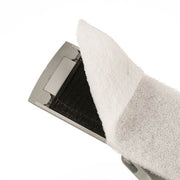 Unger Scrub Pad, scrub pad being fitted on a pad holder