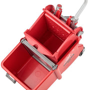 Unger Dual Compartment Mop Buckets 16Qt./15L, bucket from above showing both compartments, view 8