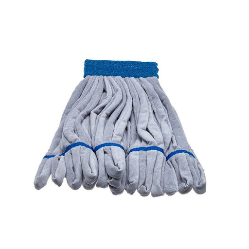 Unger SmartColor RoughMop String Mops Heavy Duty, blue string mop
