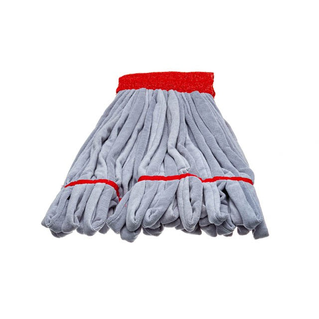 Unger SmartColor RoughMop String Mops Heavy Duty, red string mop