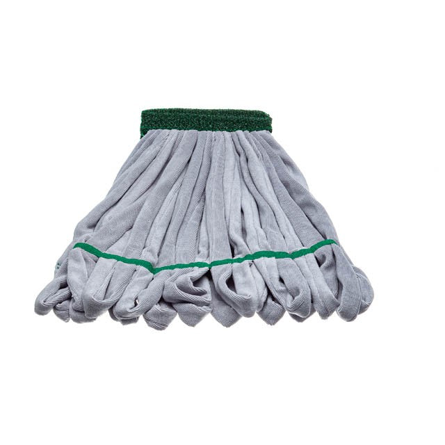 Unger SmartColor RoughMop Microfiber String Mops Medium Duty, green string mop
