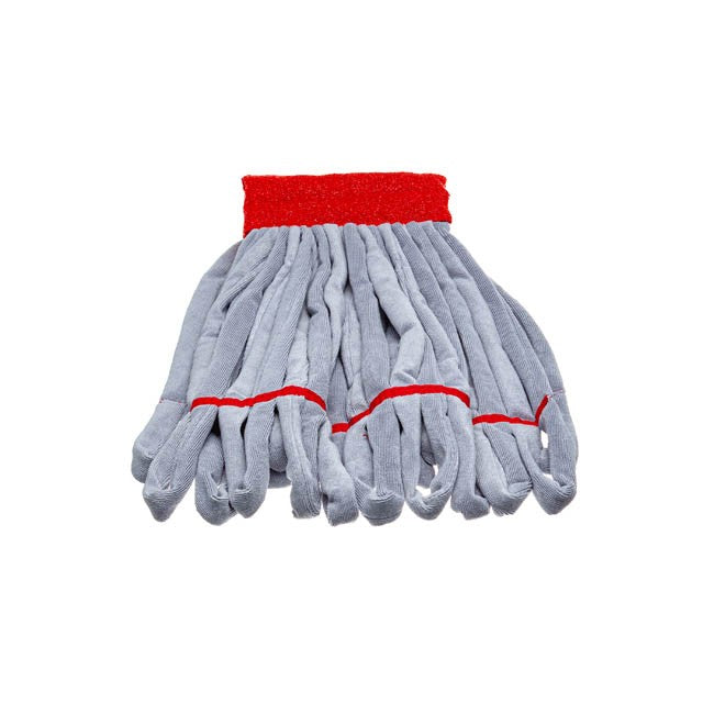 Unger SmartColor RoughMop Microfiber String Mops Medium Duty, red string mop