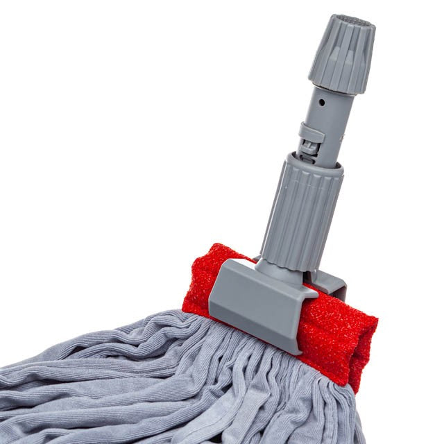 Unger SmartColor String Mop Holder, mop holder clamping a string mop head