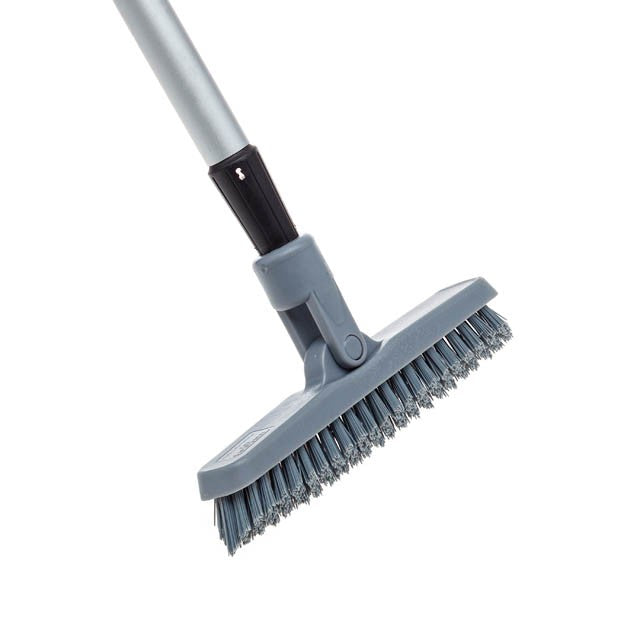 Unger SmartColor Swivel Corner Brush, corner brush on a pole