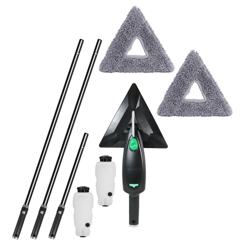 Unger StingrayRefillable Microfiber Cleaning Kit 11', 10 ft cleaning kit