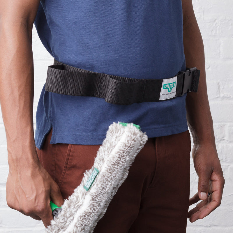 Unger The Belt, belt worn with a washer hanging from it