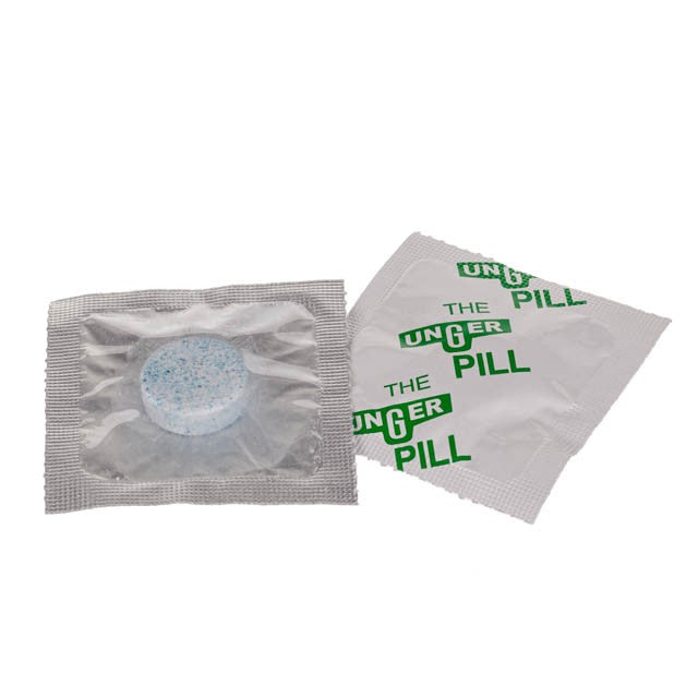 Unger The Pill Glass Cleaner, tablet sachets