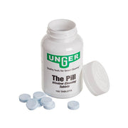 Unger The Pill Glass Cleaner 100ct Bottle 12pk, bottle with tablets