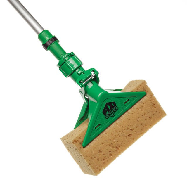 Unger The Sponge, sponge fitted in a holder on a pole