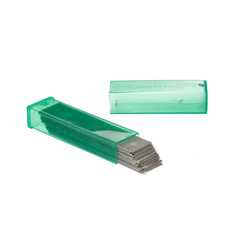 Unger Trim/Glass Scraper Replacement Blades 4"/10cm, replacement blades in dispenser case