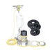 unicorn weight set with five 10lb weights and unicorn mounting hardware for boss floor machine uwk.