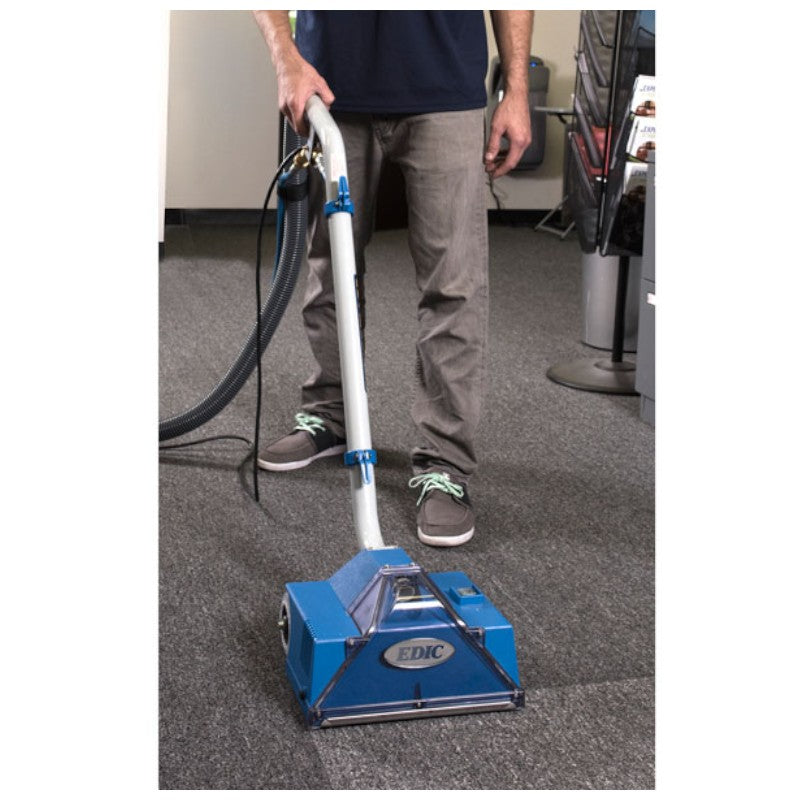 using the edic 1204ach powermate carpet wand for fast and efficient cleaning.