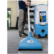 using triton wand with edic galaxy pro 2700ix hr 17 gal carpet extractor for effective stain removal.