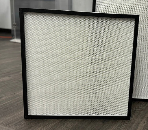 Whisper Clean Compact replacement HEPA filter standing on a floor