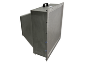 Whisper Clean Compact HEPA diffuser with diamond mesh face, rear plenum and carry handle