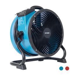 xpower x-39ar sealed motor axial air mover blue and red